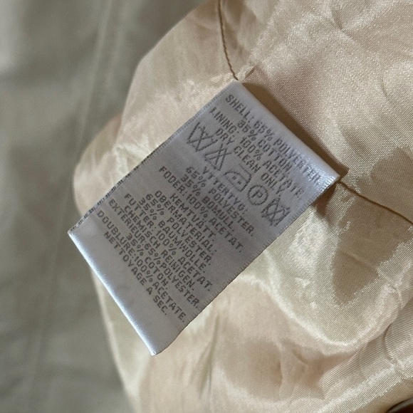 Clothes London Beige Trench Coat – Size 10, Belted Longline Classic Style‎ - Picture 11 of 13